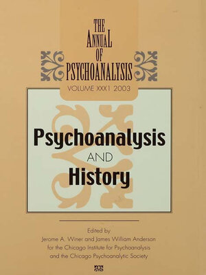 cover image of The Annual of Psychoanalysis, V. 31